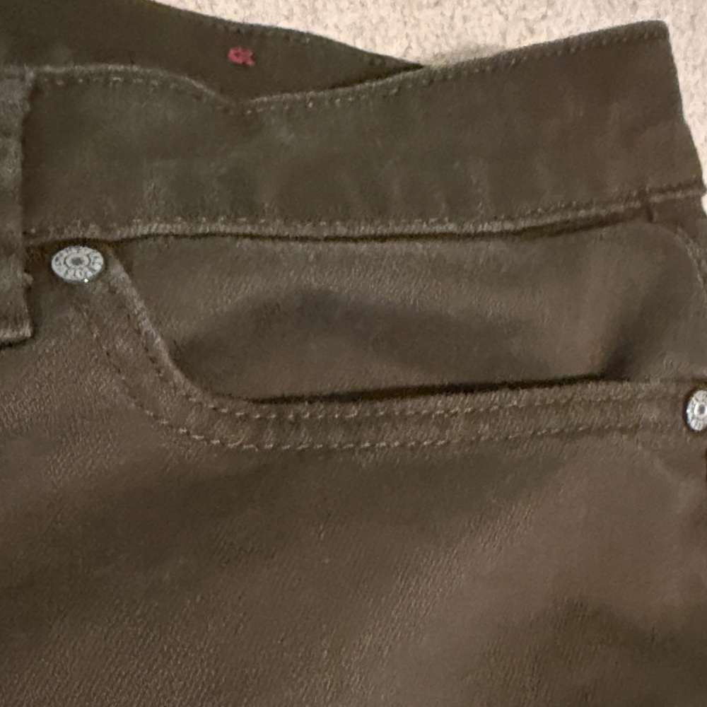 Talbots Women's Dark Brown Boyfriend Jeans - Picture 6 of 8